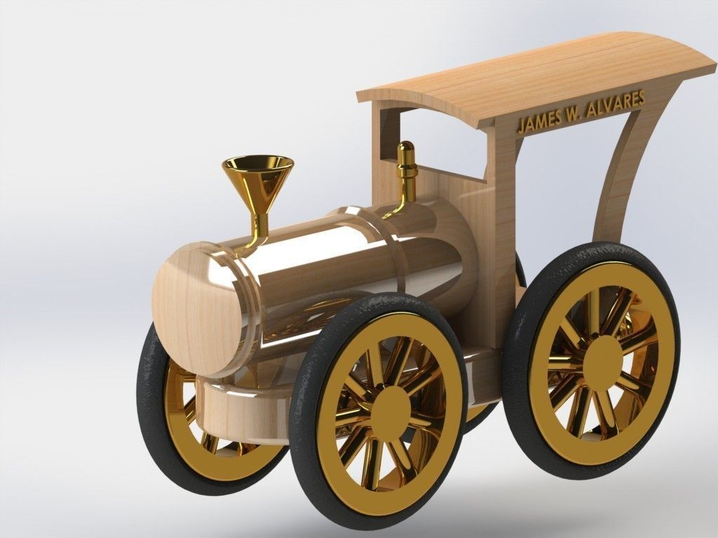 Trem  Train Free 3D model_2