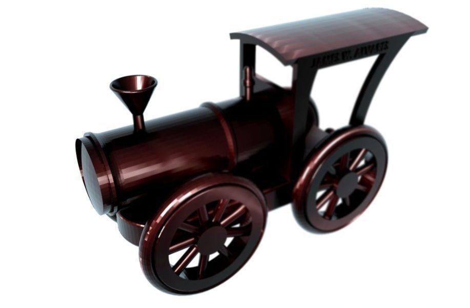 Trem  Train Free 3D model_3