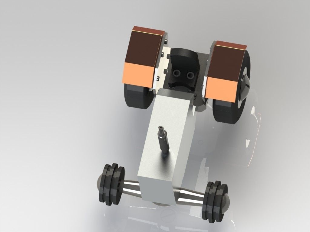 Trator Tractor Free 3D model_1