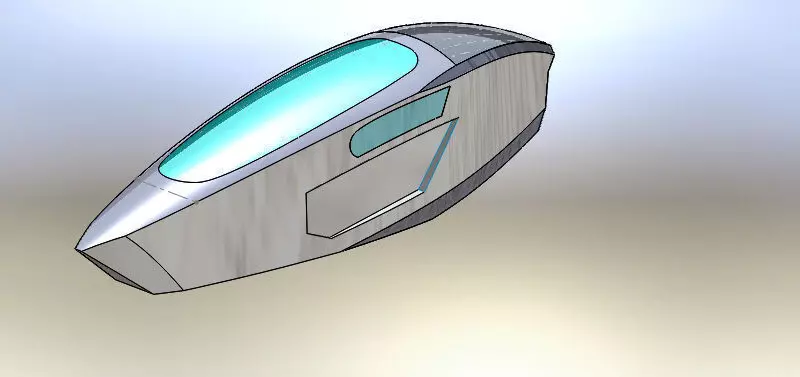 Rosmeri futuristic device Free 3D model