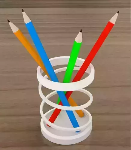 Spiral Pen Stand