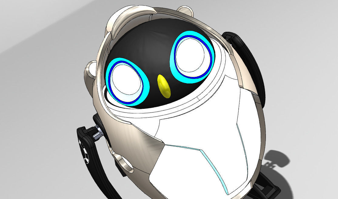 Pingu penguin Free 3D model_7