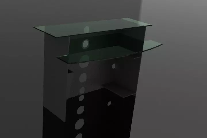 my dream computer table Free 3D model