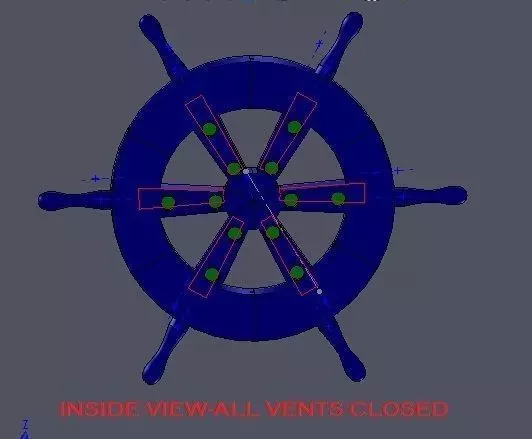 Deck Vent for Saare Yachts 2 Free 3D model