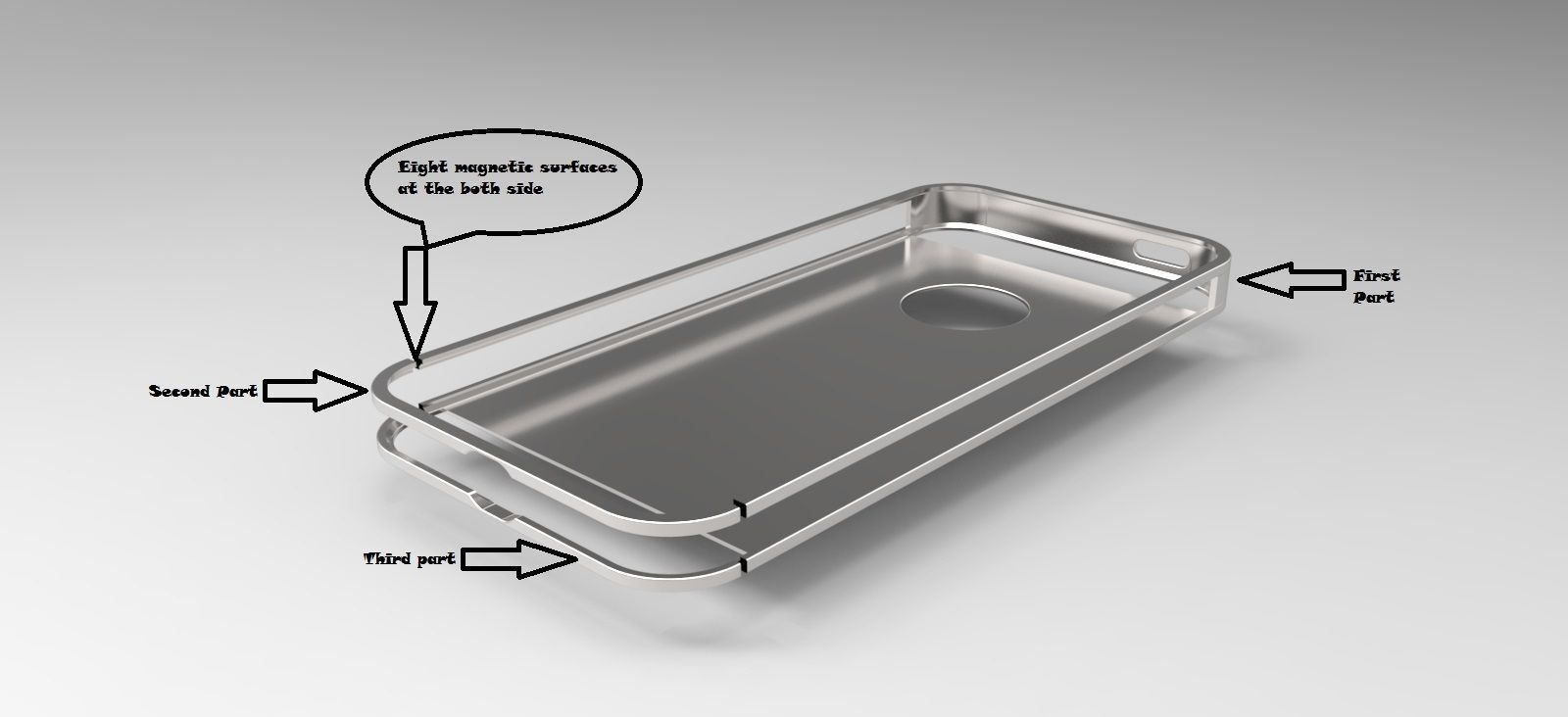 iPhone 5 Case Design Free 3D model_1