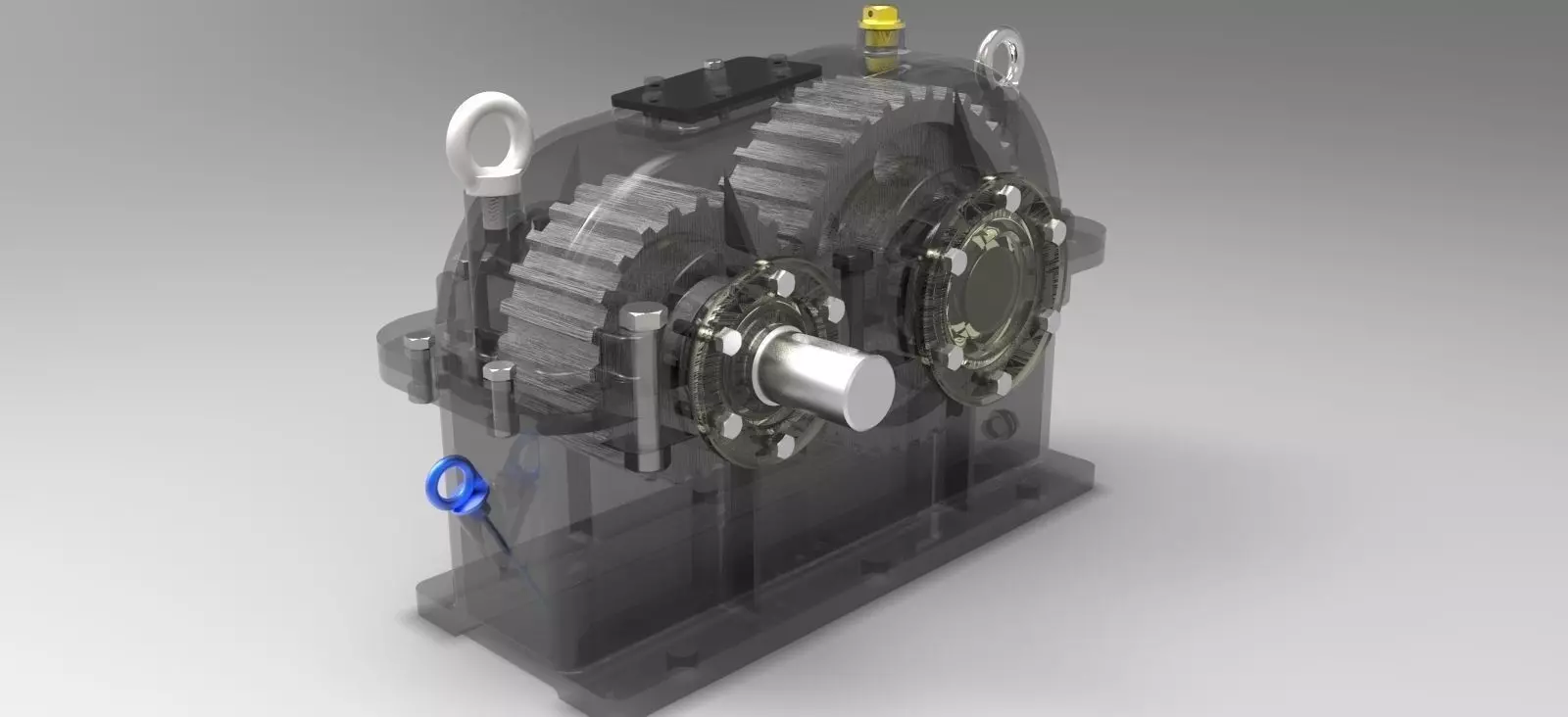 Reducer Full with all components  Free 3D model_0