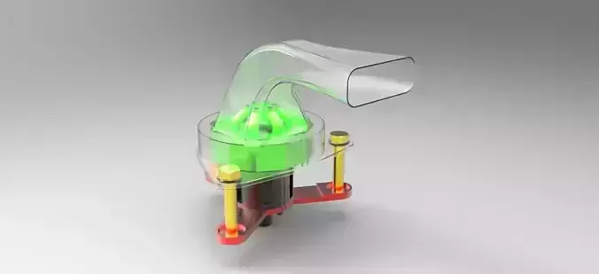 diffuser plastic device Free 3D model