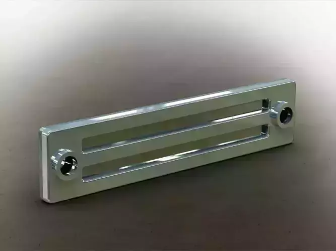 Rib radiators Free 3D model