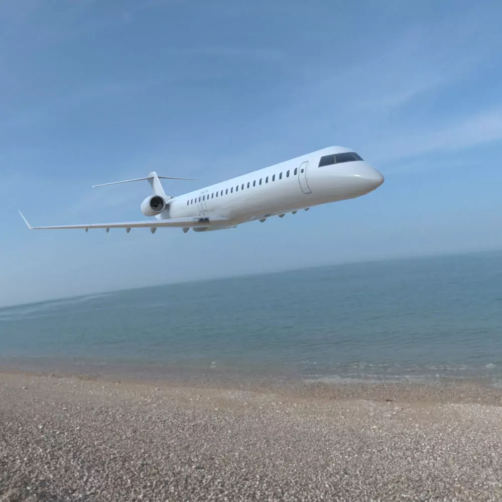 Bombardier CRJ-705 3D model