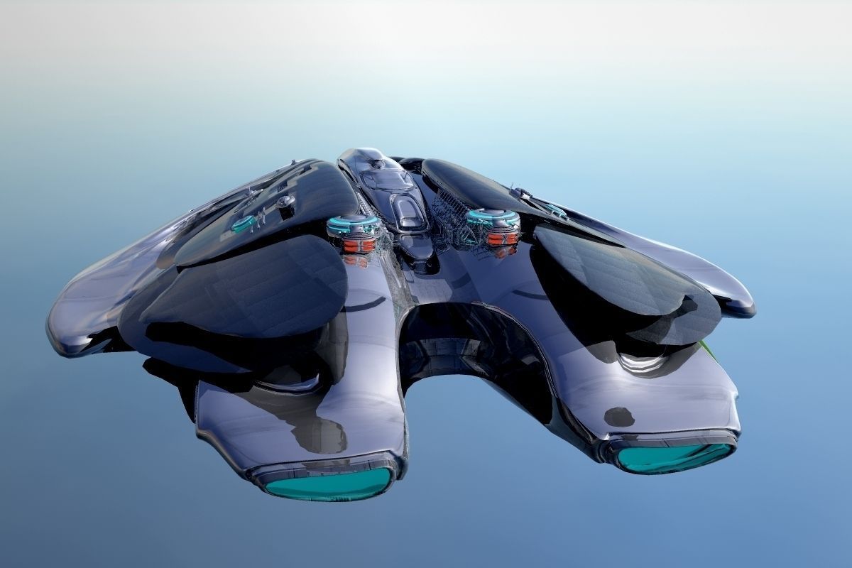 Kamerian Battle Cuiser 3D model_3