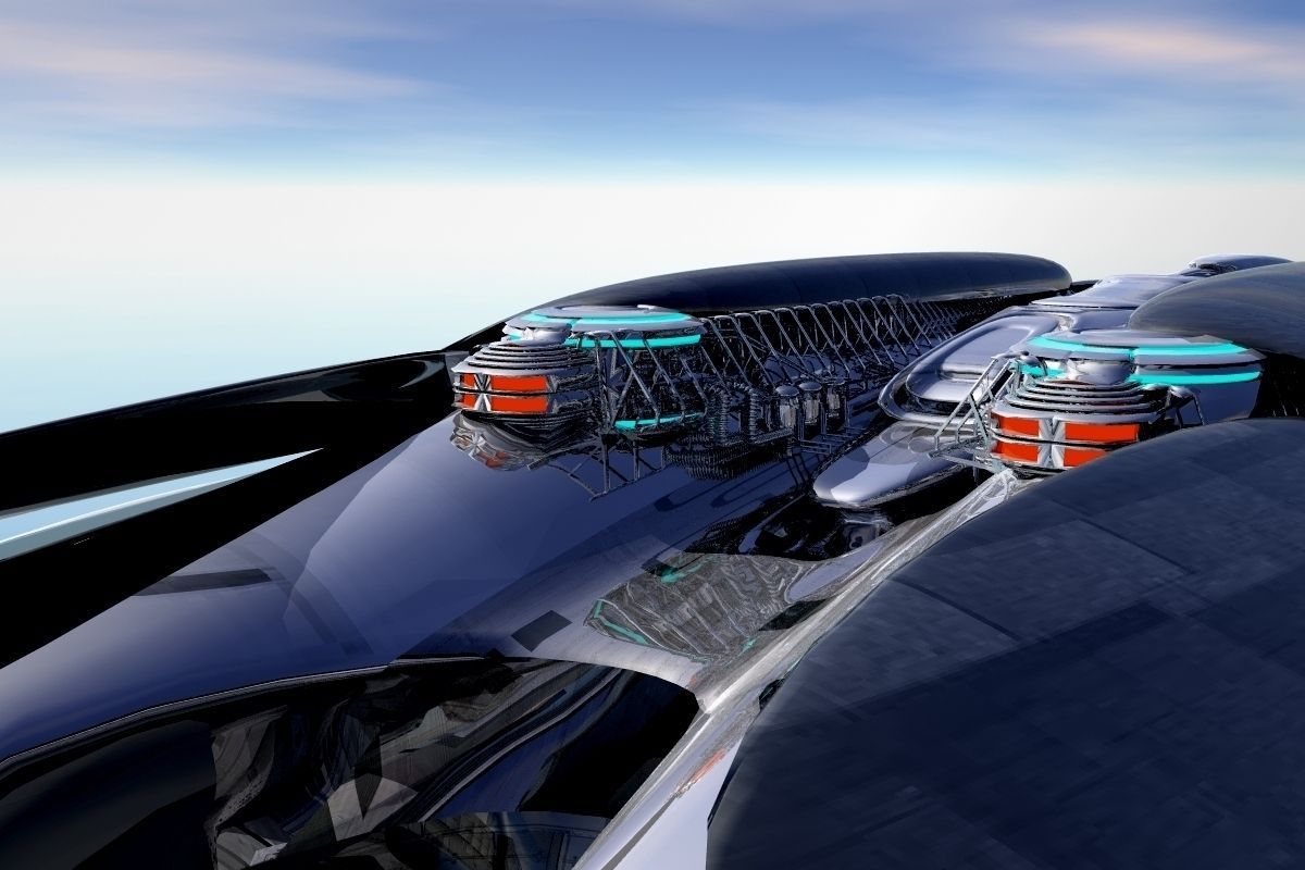 Kamerian Battle Cuiser 3D model_5