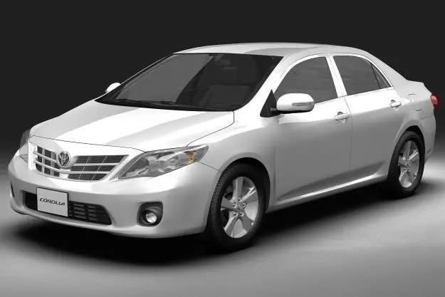 2011 Toyota Corolla 3D model_0