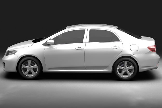 2011 Toyota Corolla 3D model_1