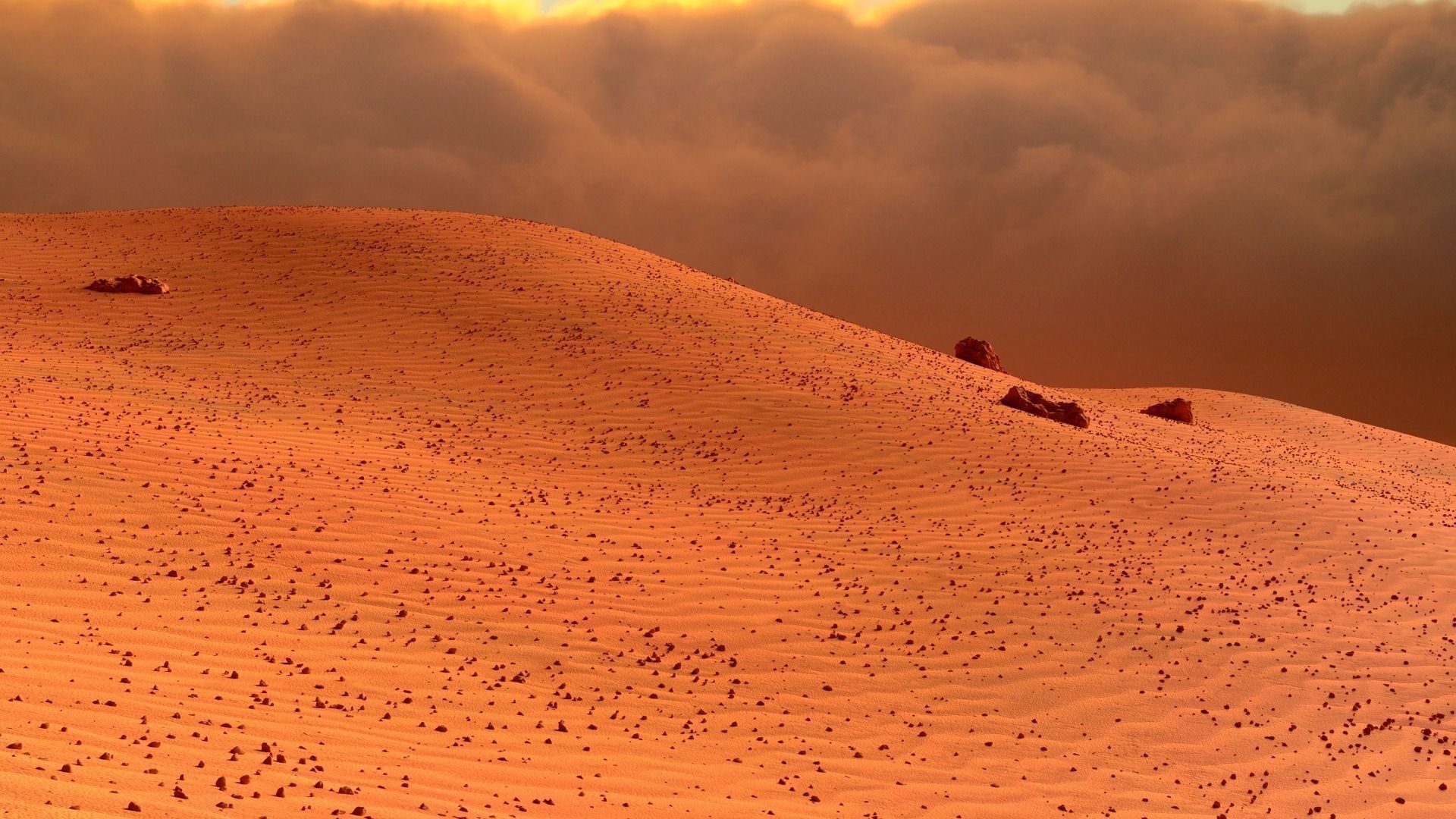 Mars Landscape 3D model_6