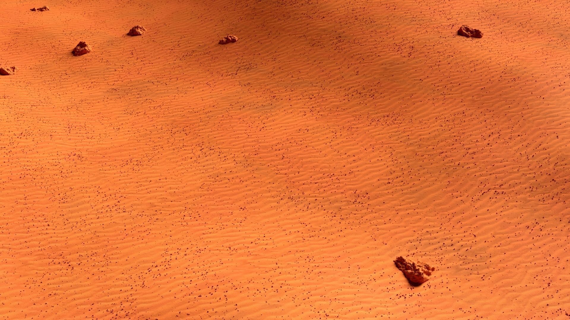 Mars Landscape 3D model_5