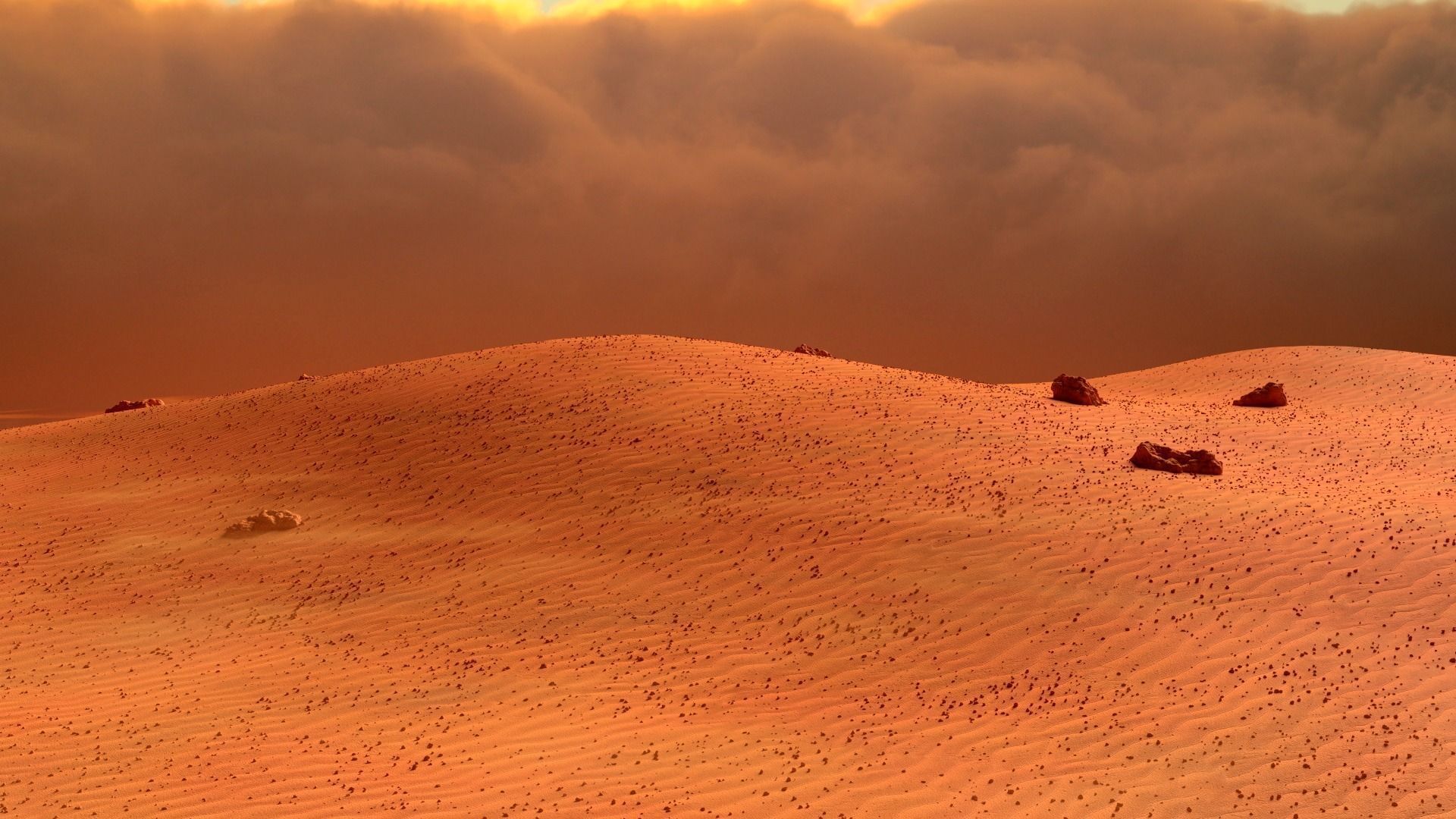 Mars Landscape 3D model_16