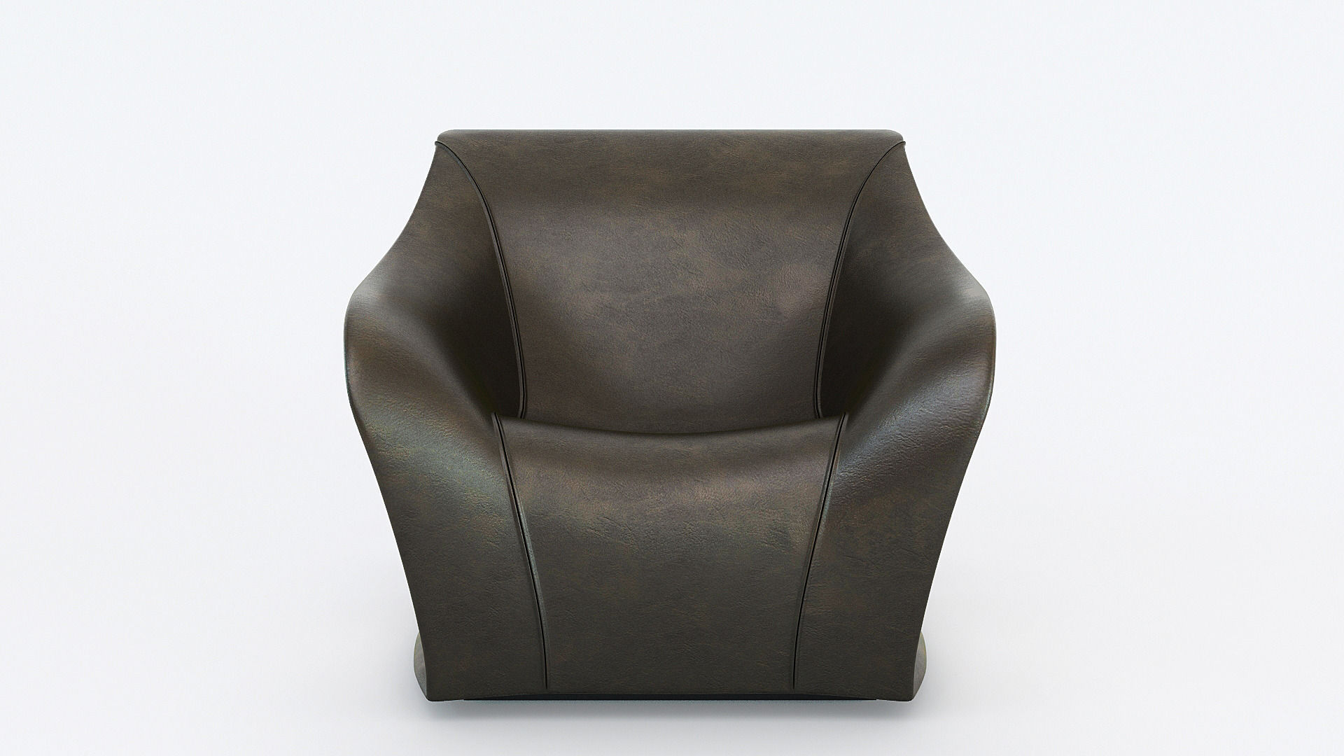 Split Sofa and Chair by Alex Hull 3D model_4