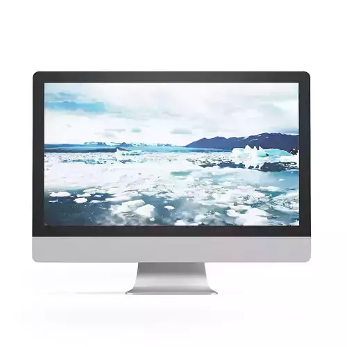 All-in-one computer 3D model