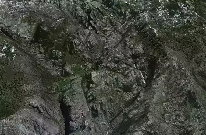 Yosemite National Park 3D model