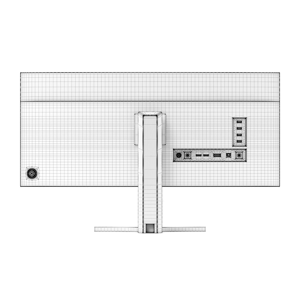Computer display 3D model_9