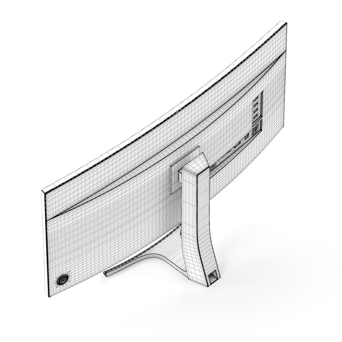 Computer display 3D model_13