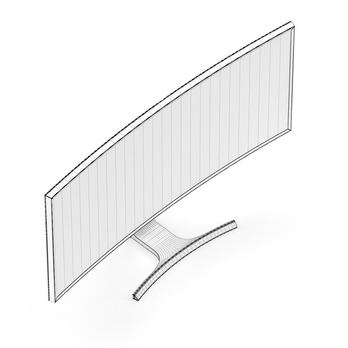 Computer display 3D model_11