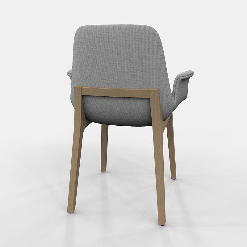 Chair Poliform Ventura 3D model CGTrader