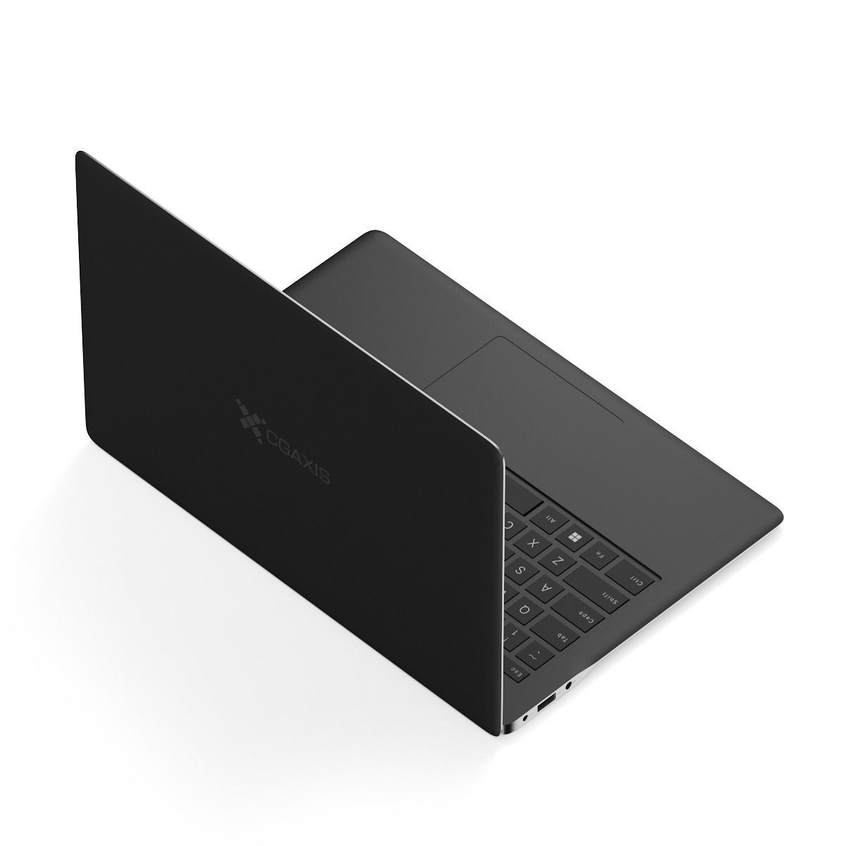 Black notebook 3D model_6