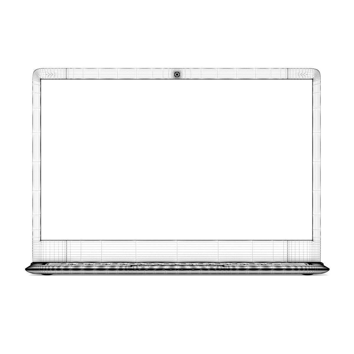 Black notebook 3D model_2