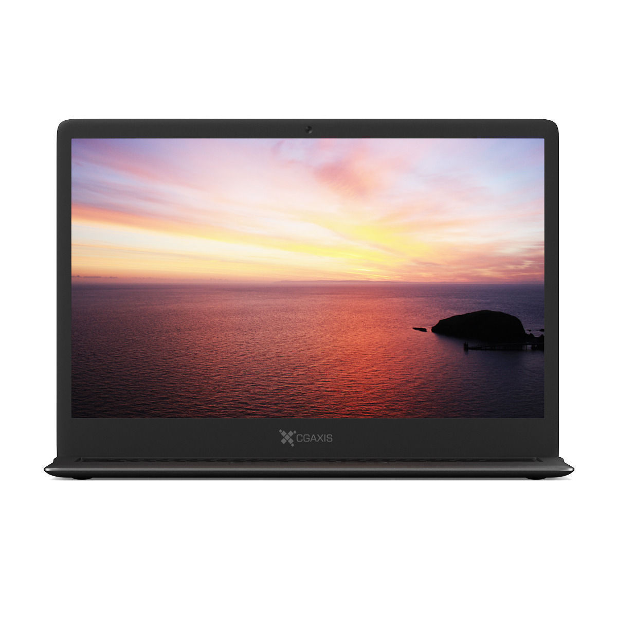 Black notebook 3D model_5