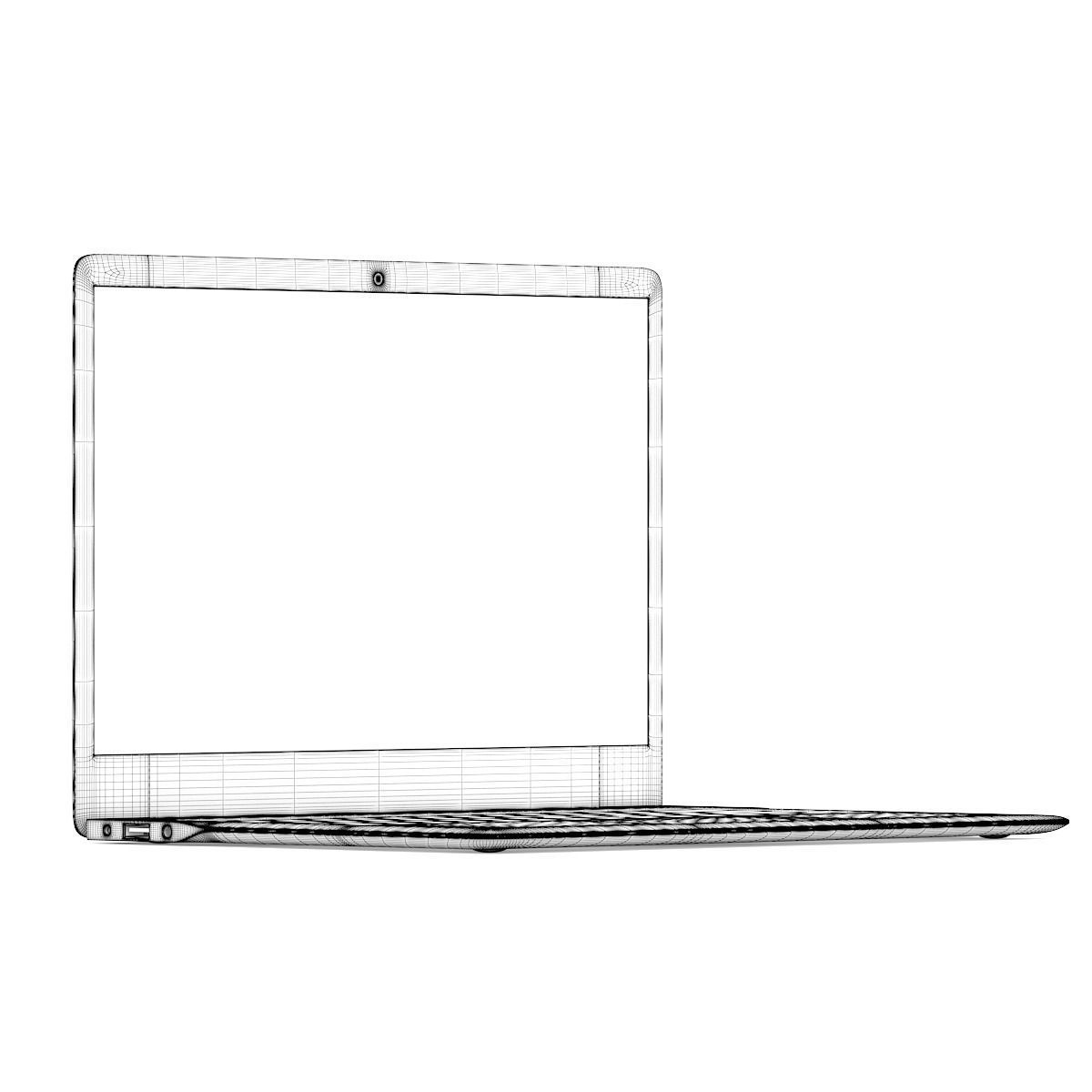 Black notebook 3D model_3