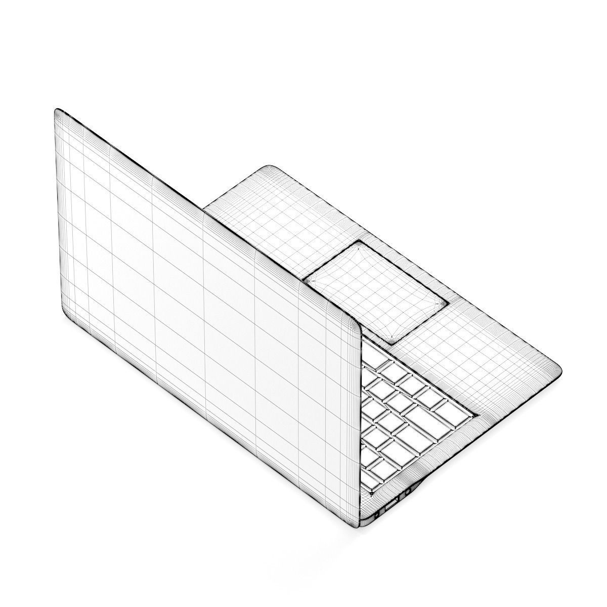 Black notebook 3D model_8