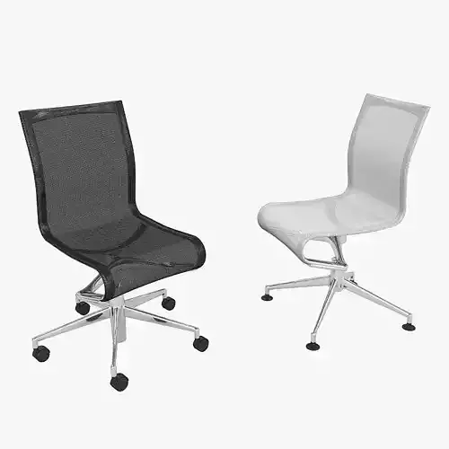 Chair Rollingframe By Alberto Meda 3D model