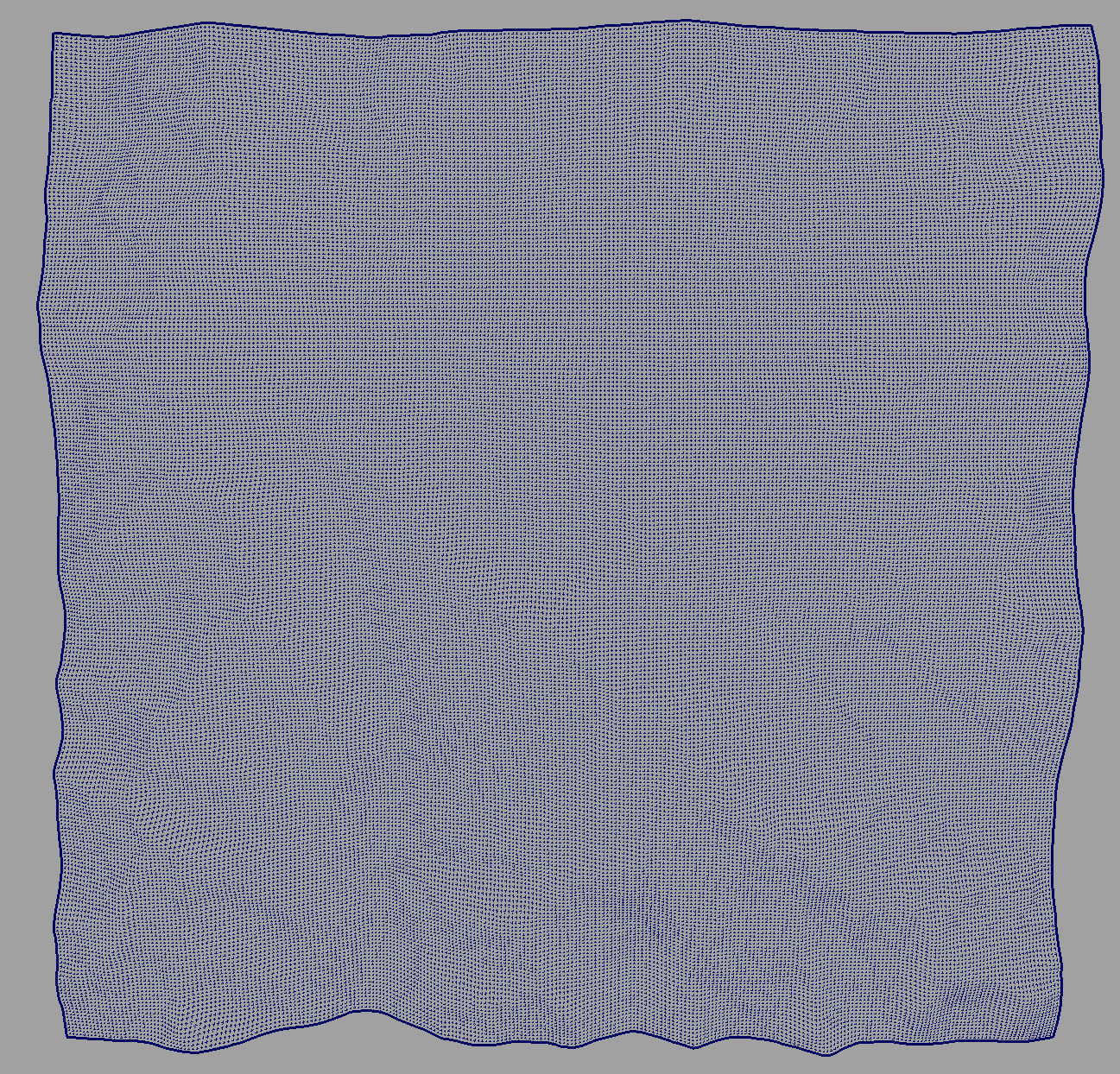 Grossglockner snowy mountain range 3D model_5