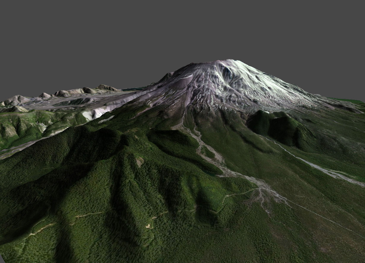 Mt ST Helens 3D model_2