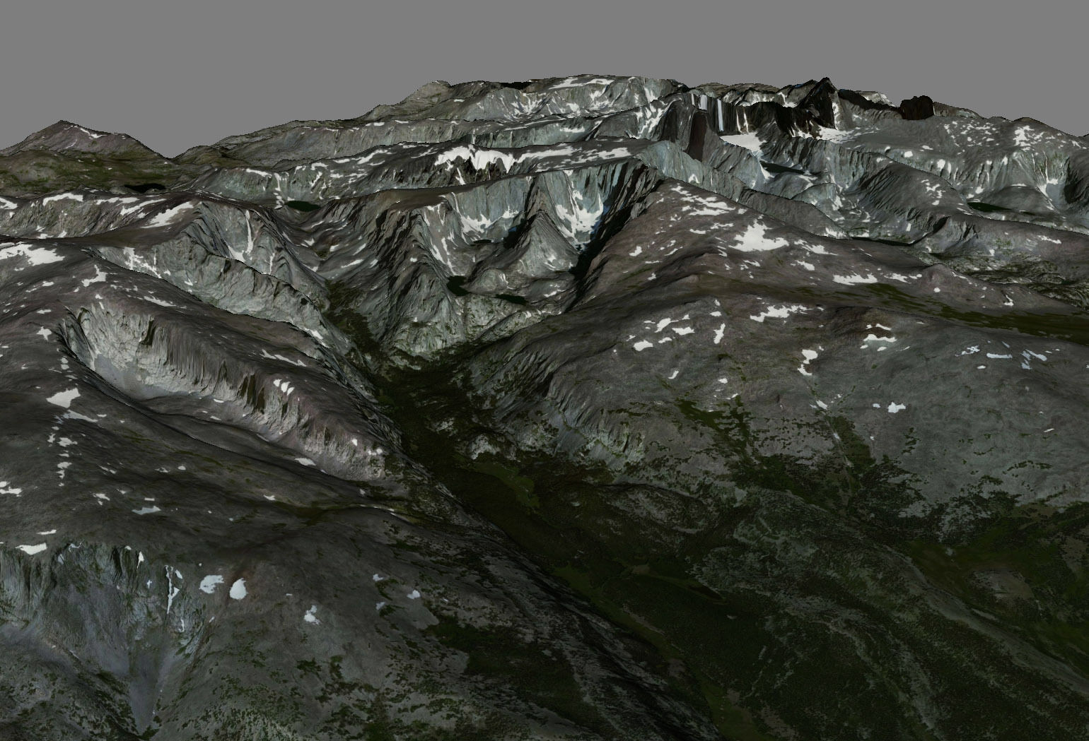 Bomber Mountain 3D model_3