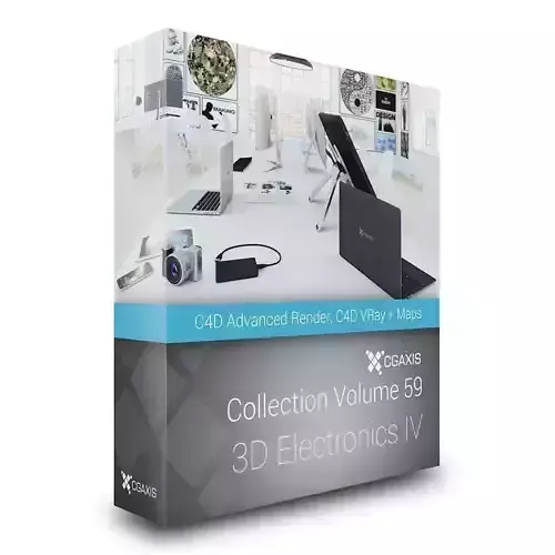 3D Electronics IV CGAxis Models Volume 59 C4D