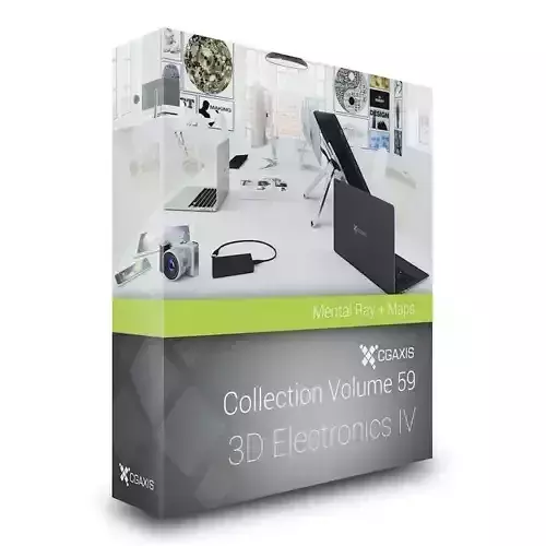 3D Electronics IV CGAxis Models Volume 59 MENTAL RAY