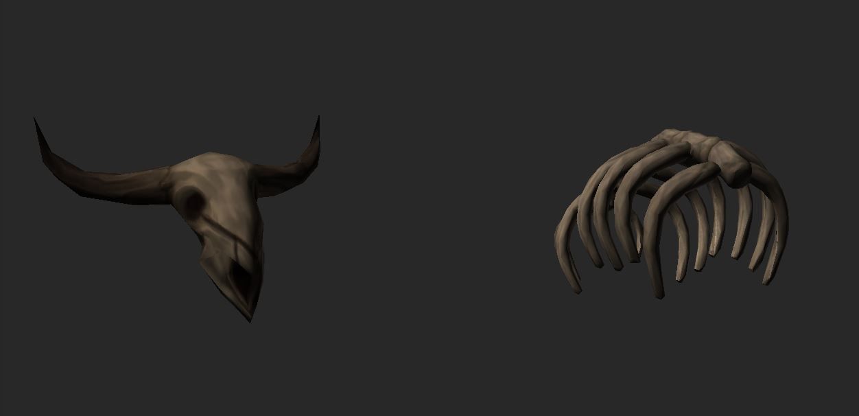 Fantasy Desert Low-poly 3D model_9