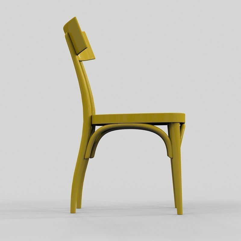 Chair Thonet Hermann Czech 3D model_2