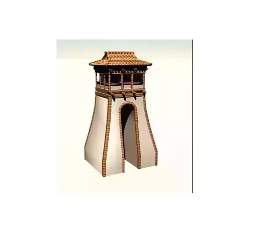 gate chinese tower