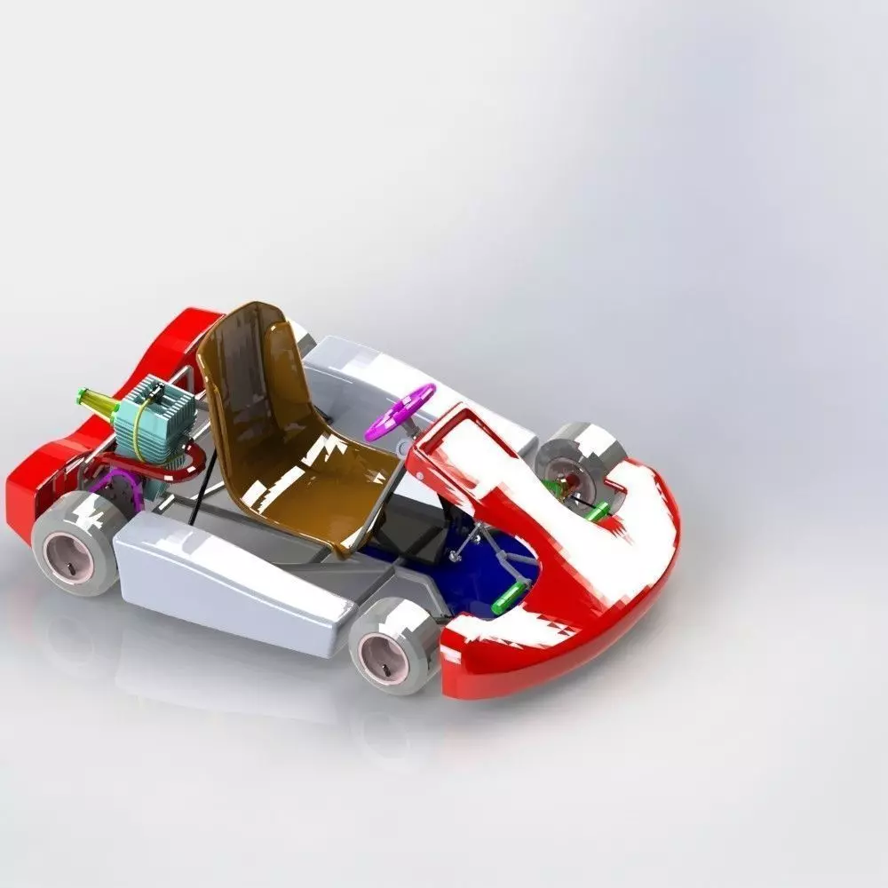 kart go Free 3D model