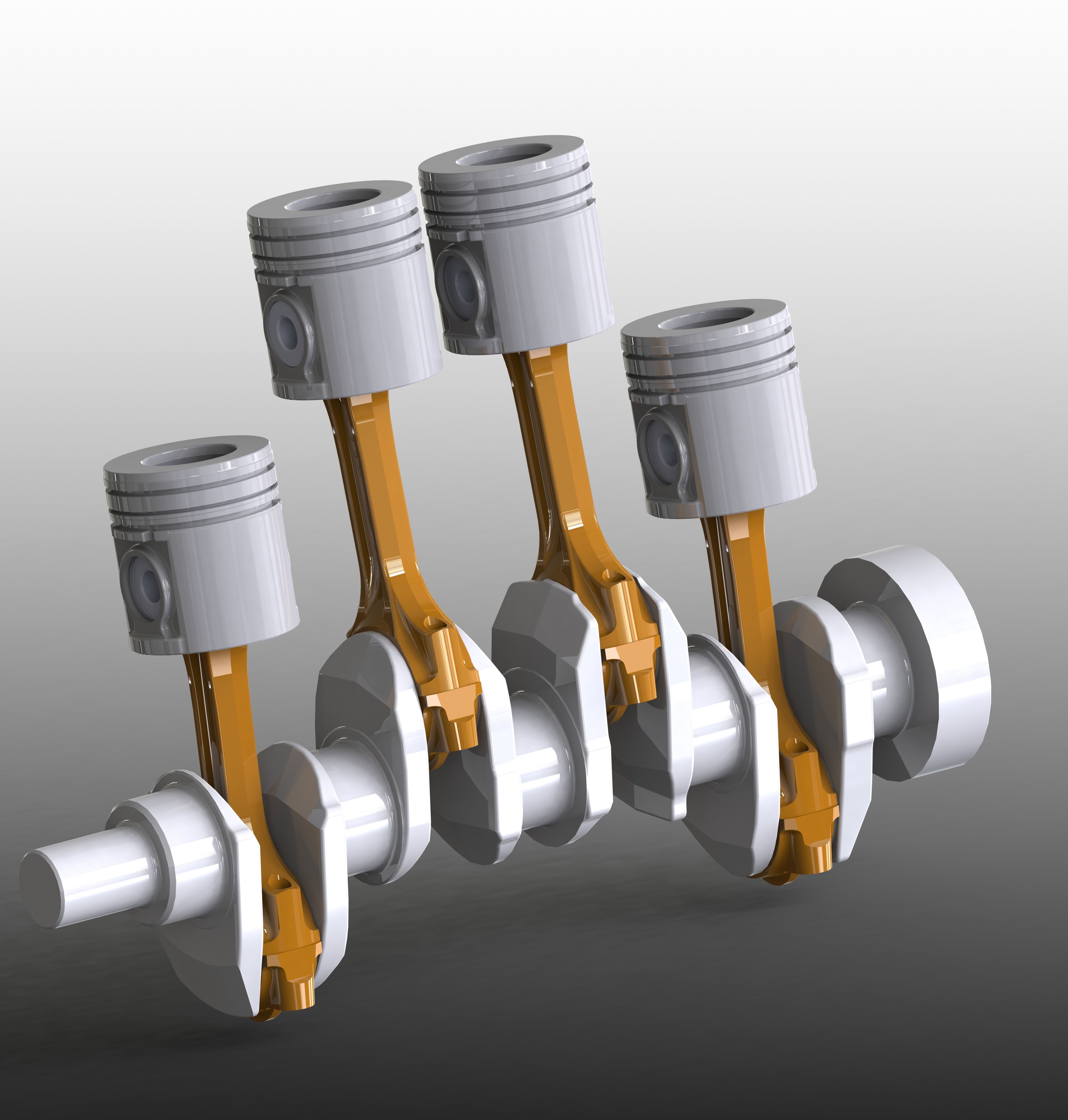 liner engine  Free 3D model_0