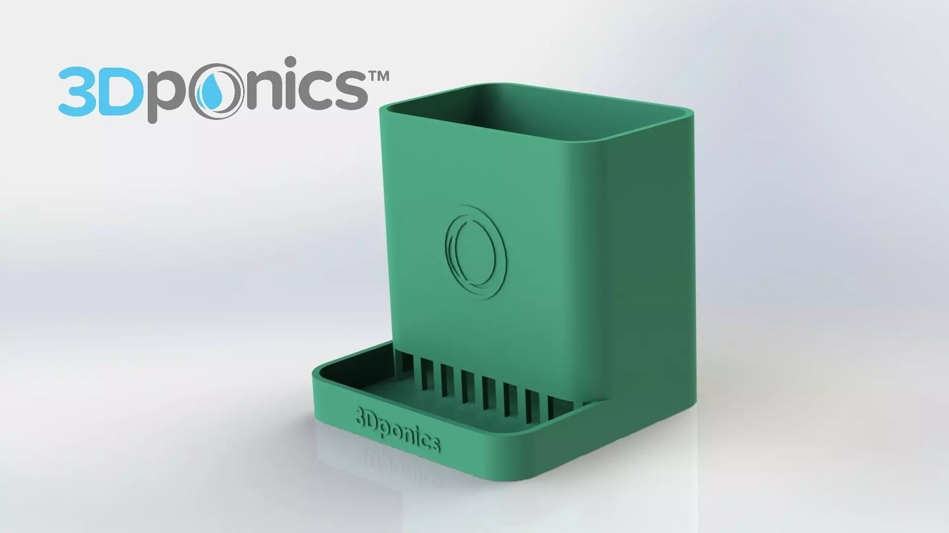 Bird Feeder Container - 3Dponics Home and Garden Free 3D print model_0