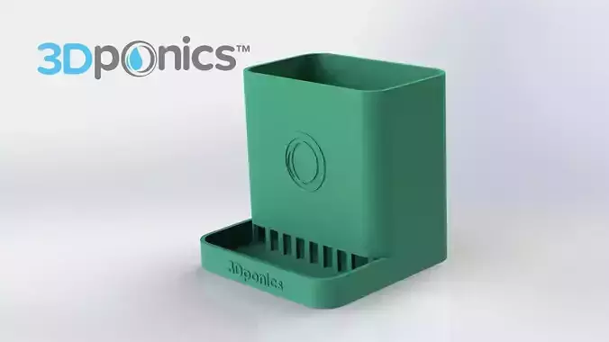 Bird Feeder Container - 3Dponics Home and Garden Free 3D print model