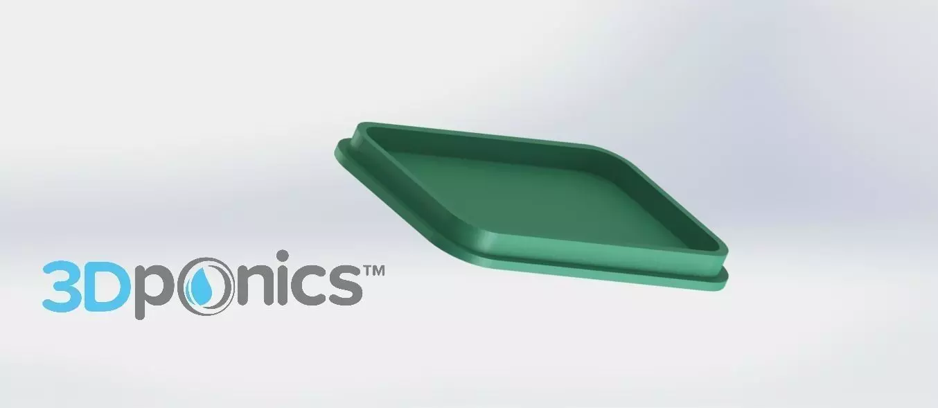 Bird Feeder Lid - 3Dponics Home and Garden Free 3D print model