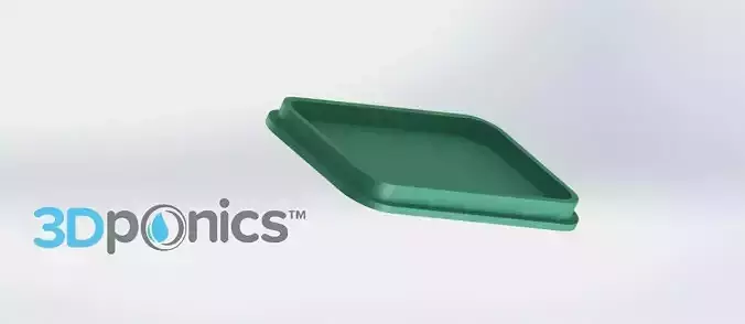 Bird Feeder Lid - 3Dponics Home and Garden  Free 3D print model