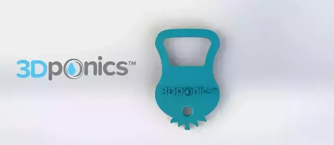Bottle Opener - 3Dponics Home and Garden Free 3D print model
