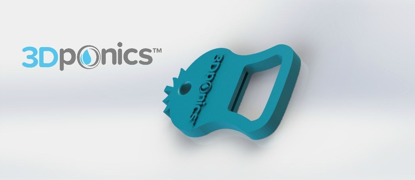 Bottle Opener - 3Dponics Home and Garden Free 3D print model_1