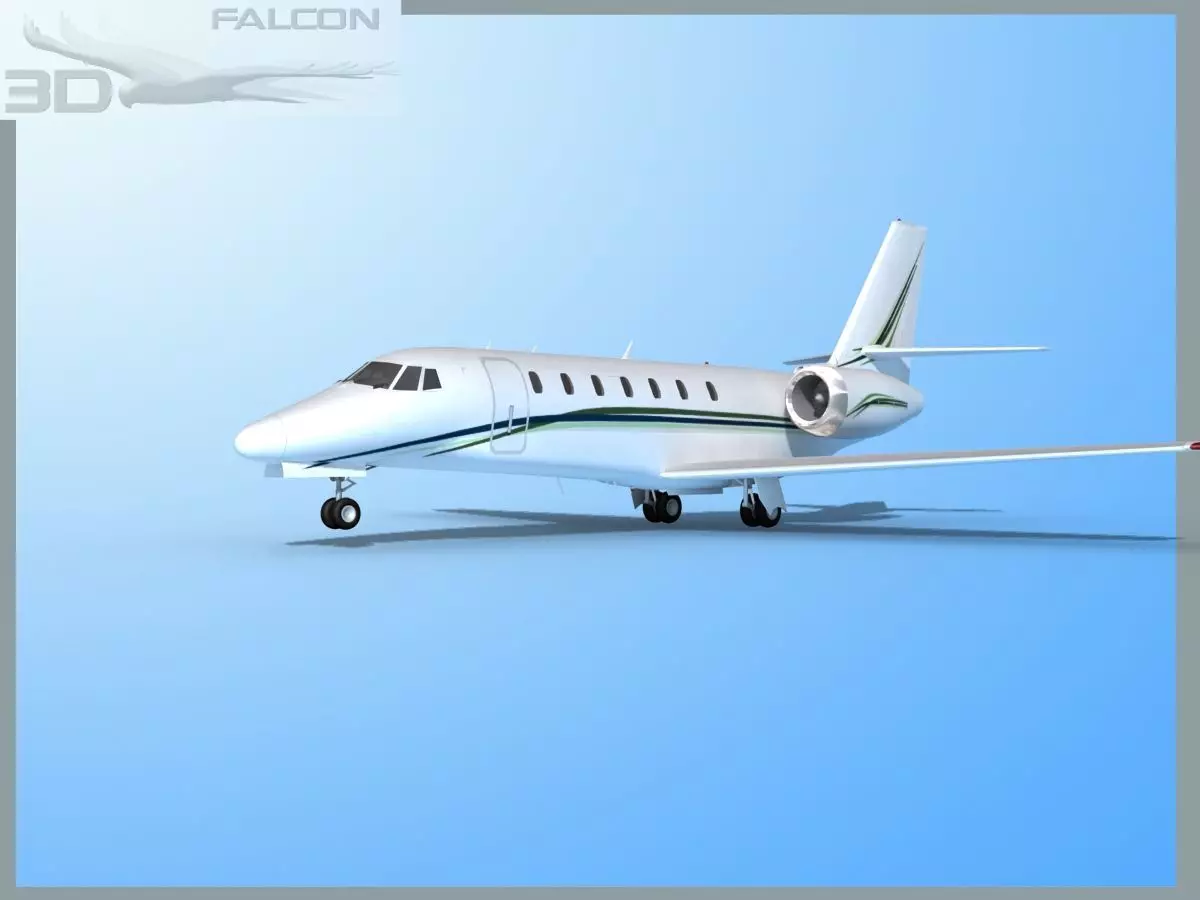 Falcon3D Citation Sovereign C680 FS11 3D model_0